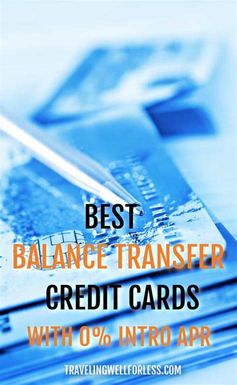 10 Best Balance Transfer Credit Cards With 0% Intro APR