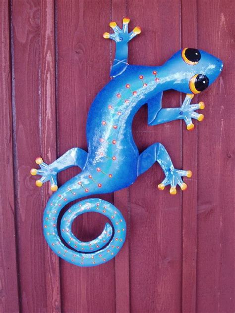 Pottery House, Tropical Outdoor Wall Decor And More | Tropical wall decor, Gecko wall art ...