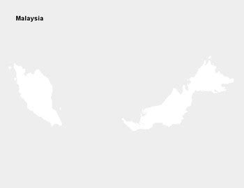 FREE - Malaysia Map Outline by The Harstad Collection | TPT