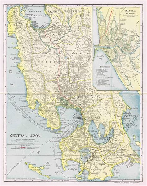 Central Luzon. inset: Manila and Vicinity – Gallery of Prints