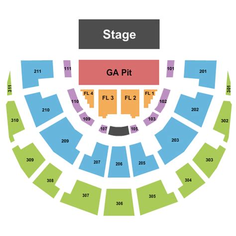 Endstage Pit at The Orion Amphitheater Seating Chart | CloseSeats.com