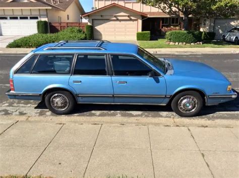 1988 Chevy Celebrity Vintage Station Wagon Blue for sale