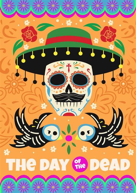 Day Of The Dead Vector Illustration 241156 Vector Art at Vecteezy