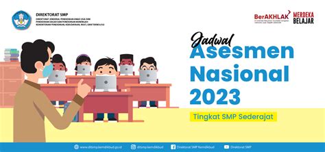 Jadwal Asesmen Nasional 2023 Tingkat SMP