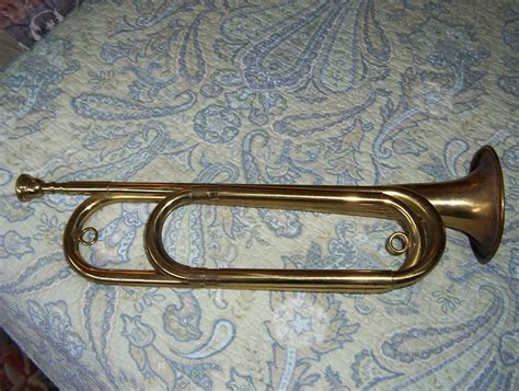 Vintage Military Bugle US Regulation WW II