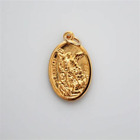 Gold St. Michael Medal – Discount Catholic Store