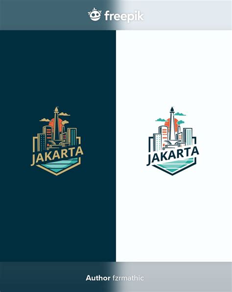 Jakarta City, Stock Icon, Travel Advertising, Branding Design, Logo ...