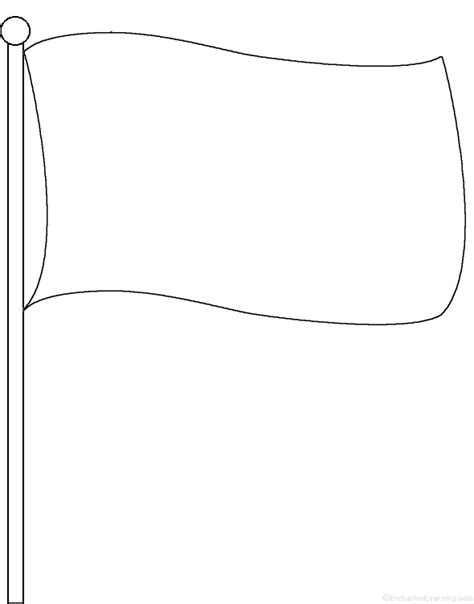 Blank Flag Template - ClipArt Best