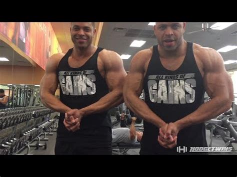 Chest & Shoulder Bodybuilding Workout @hodgetwins - Fitness Voices