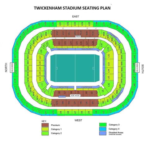 Twickenham Stadium Seating Plan, Ticket Price & Booking, Parking Map