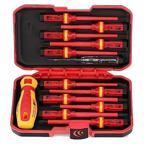 Premium Insulated Screwdrivers Set - Ultimate Electrician Screwdriver ...