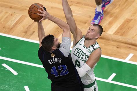Celtics' Kristaps Porzingis suddenly a big problem in Finals for a Mavericks team that cast him off