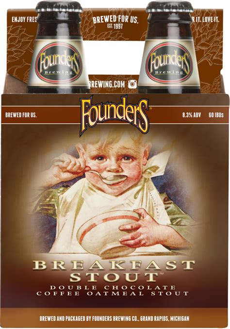 Founders Breakfast Stout 12oz 4pk Btl - Luekens Wine & Spirits