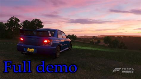 Full FH4 demo gameplay - YouTube