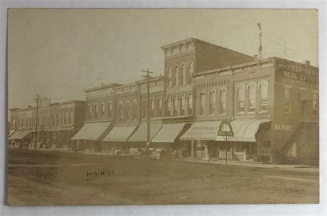 Antique c1915 Richwood Ohio Main Street RPPC Photo | Ohio usa, Ohio, Postcards for sale