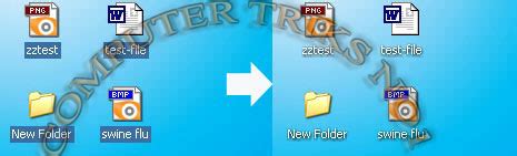 Remove Shadows From Desktop Icons in Windows ~ NEW TECH