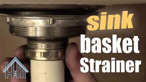 Installing Kitchen Sink Drain Basket – Things In The Kitchen