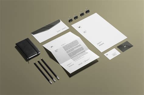 Business Stationery free mockups