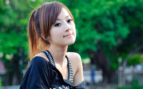 Cute Asian Girl Face - 2560x1600 Wallpaper - teahub.io