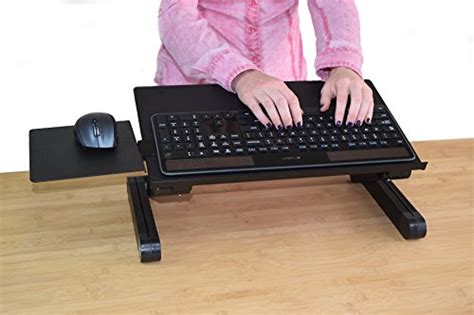 Adjustable Height & Angle Ergonomic Standing Computer Keyboard Stand Review