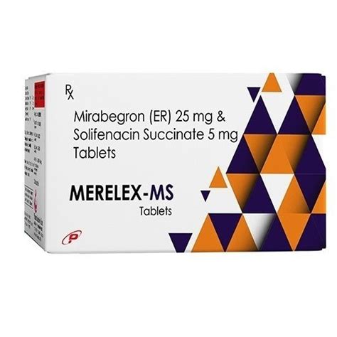 Buy Mirabegron Solifenacin Tablets | Merelex MS | Plenum Biotech