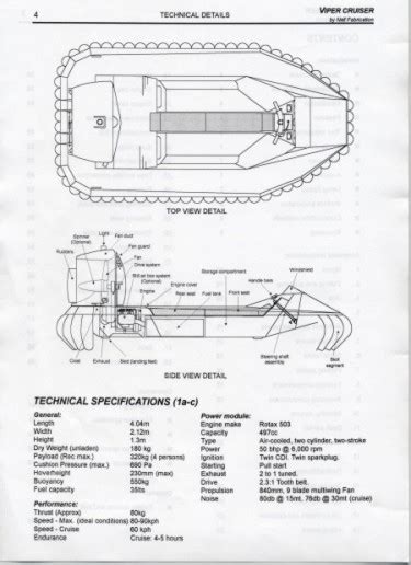 Simple Hovercraft Blueprints Plans "book" from michael nell Images - Frompo