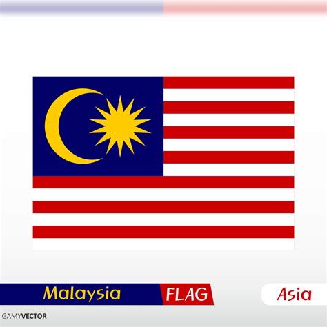 Malaysia Flag Vector | GamyVector