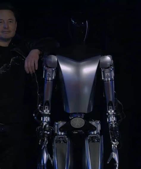 Elon Musk unveils his latest prototype of his humanoid robot, Optimus