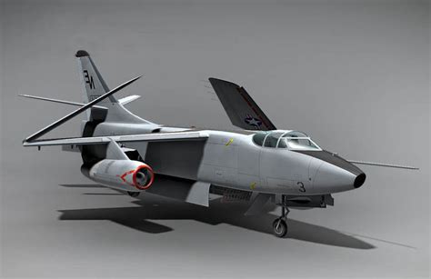 The Douglas A3 Skywarrior USA 1952 3D military | CGTrader