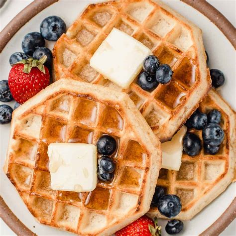 Sourdough Waffles (or Pancakes) - Little Spoon Farm