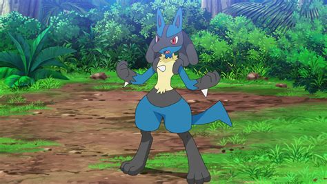 File:Ash Lucario.png - Bulbagarden Archives