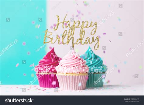 31,701 Happy Birthday Sign On Cupcake Images, Stock Photos & Vectors | Shutterstock