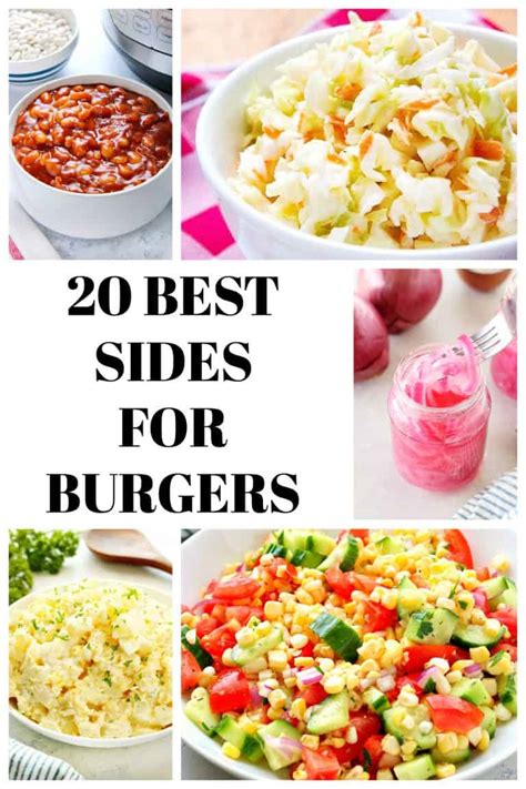 20 Best Sides to Serve with Burgers - Crunchy Creamy Sweet