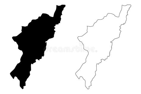 Adamawa State map vector stock vector. Illustration of administrative ...