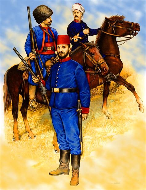 Turkish cavalry during The Russo-Turkish War 1877 | Turkish soldiers ...