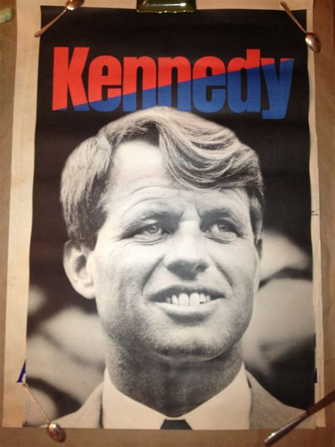 Poster Kennedy Headquarters Campaign Original