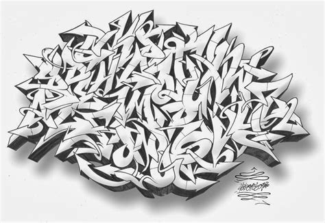 Graffitie: graffiti letters wildstyle