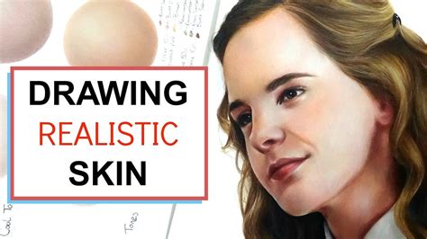 HOW TO DRAW: Realistic Skin With Coloured Pencils- Part 2 - YouTube ...