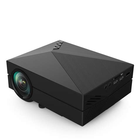 TRONFY TP60 130-inch 800x480 LCD LED Multimedia Portable Pico Projector ...