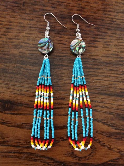 Printable Native American Beaded Earrings Patterns Free