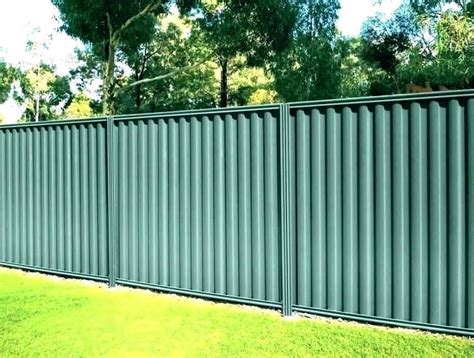 The Cost Of Installing A Corrugated Metal Fence - Rug Ideas