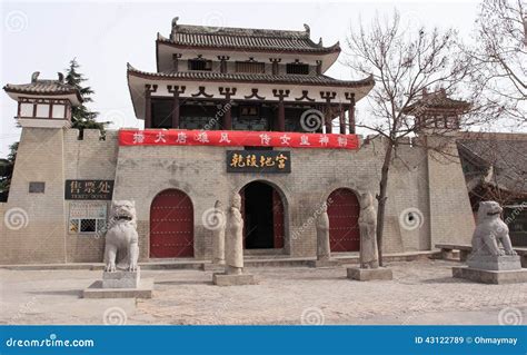 Ancient Tomb of Tang Dynasty Emperor in Xian Editorial Stock Image ...