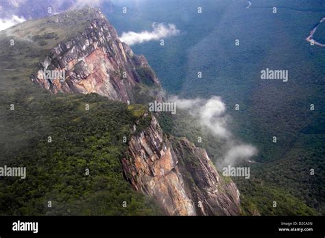 Venezuela, Canaima, Salto Angel waterfall Stock Photo - Alamy