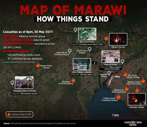 Map of Marawi: How things stand | ABS-CBN News