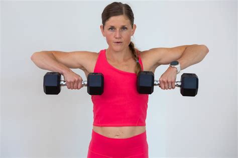 7 Dumbbell Shoulder Exercises For Women | Nourish Move Love