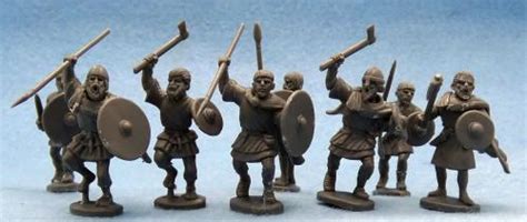 Gripping Beast Plastic Dark Age Irish--twenty-five 28mm Hard Plastic Foot Figures - GBP031 ...