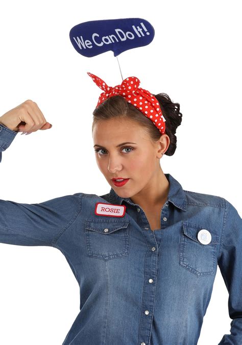 Kit de disfraces para Rosie the Riveter Multicolor – Yaxa Store