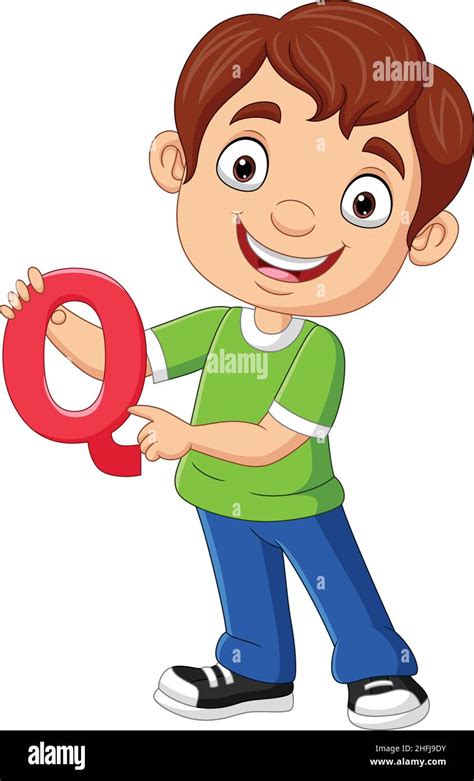 Cartoon letter q Cut Out Stock Images & Pictures - Alamy