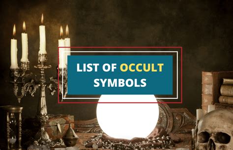 Occult Symbols And Their Meanings – Theme Route