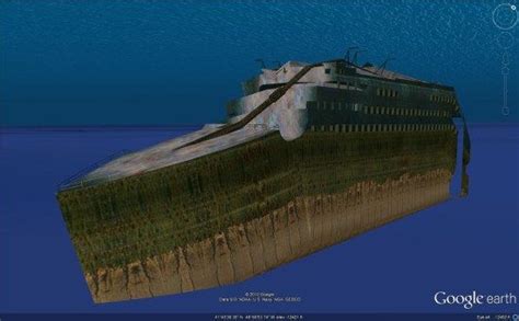 Christine Barber Kabar: Titanic Wreck Location Google Maps